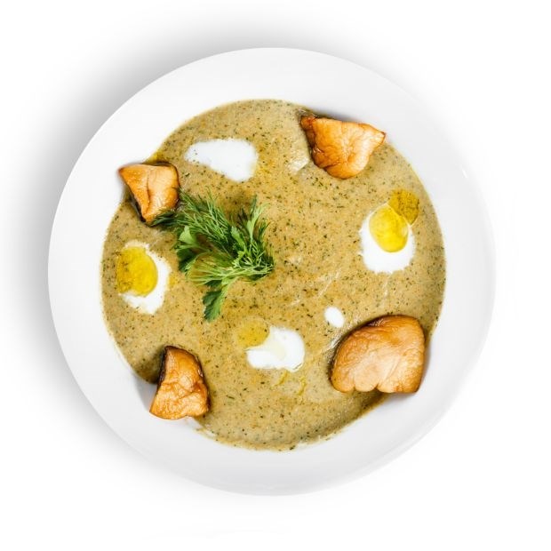 Сливочный суп с семгой 20890